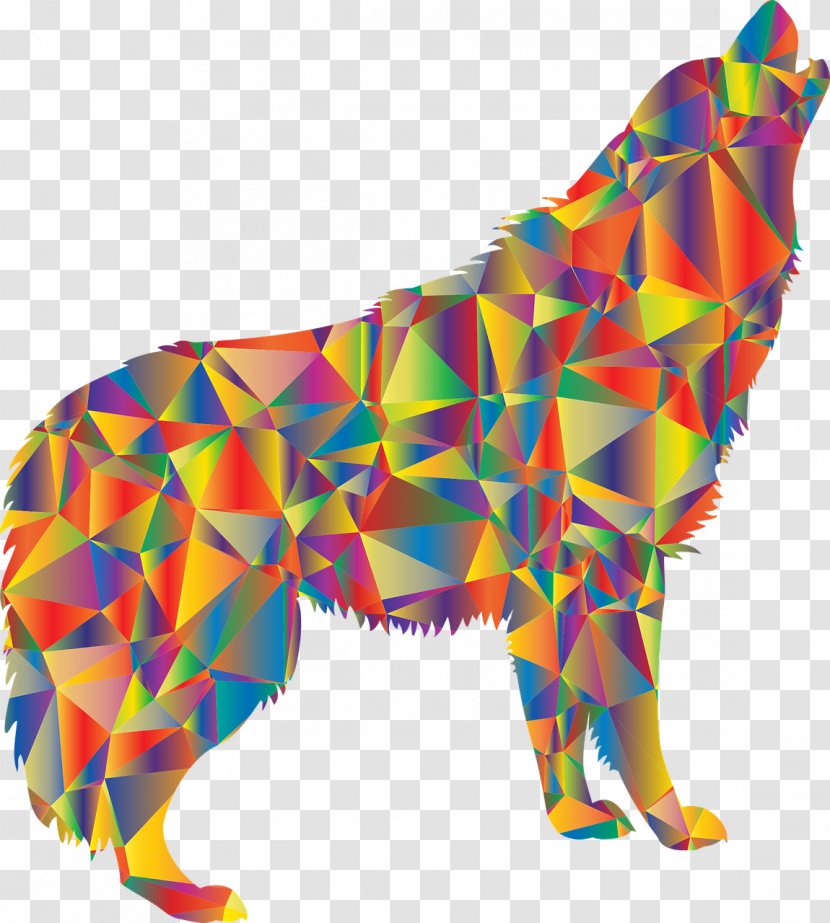 Coyote Dog T-shirt Clip Art - Predation - Howling Wolf Transparent PNG