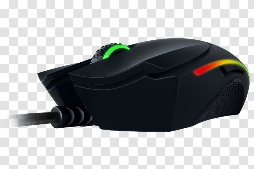 Computer Mouse Razer Inc. Video Game USB Dots Per Inch - Input Device - Pc Transparent PNG