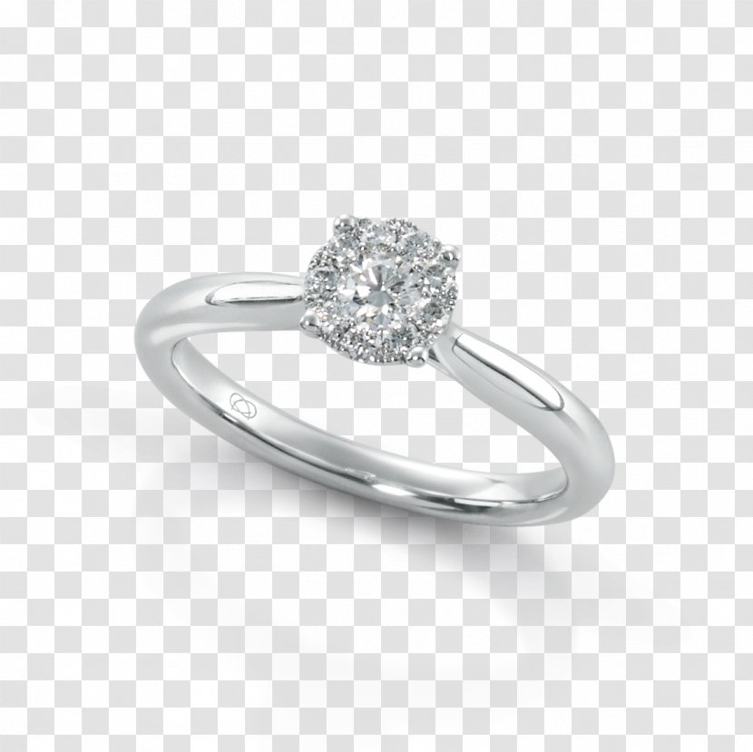 Engagement Ring Diamond Jewellery Gold - Plain Circle Transparent PNG