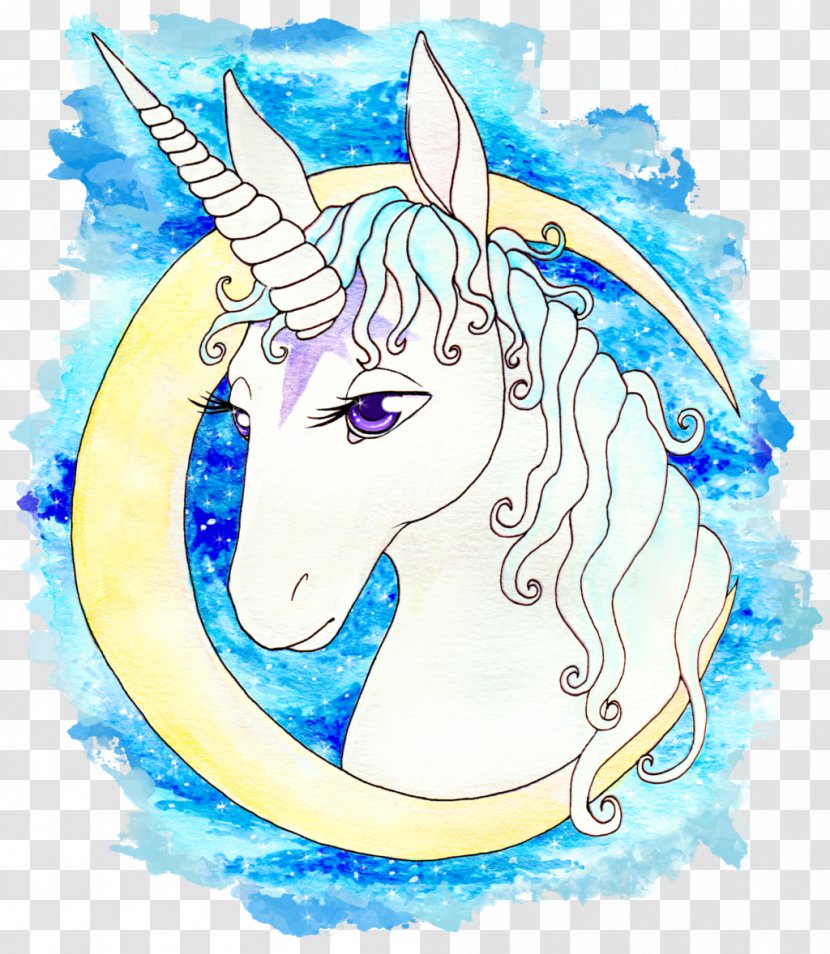 The Last Unicorn DeviantArt Art Museum - Mythical Creature - Red Bull Transparent PNG