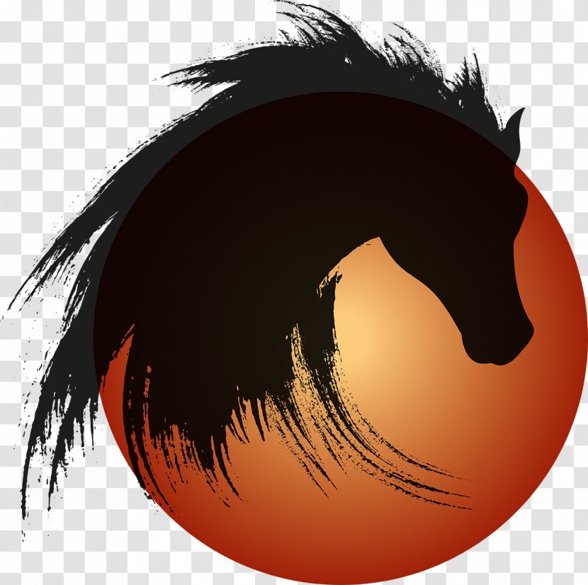 Horse Chinese Zodiac New Year Astrological Sign - Like Mammal - Calligraphy Transparent PNG