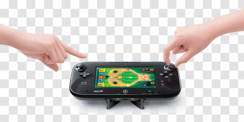 Wii Play Party U GamePad - Multimedia - Game Controller Transparent PNG