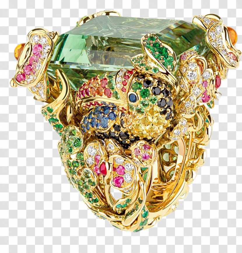 Christian Dior SE Jewellery Gemstone Earring - Fashion Accessory - Emerald Ring Transparent PNG