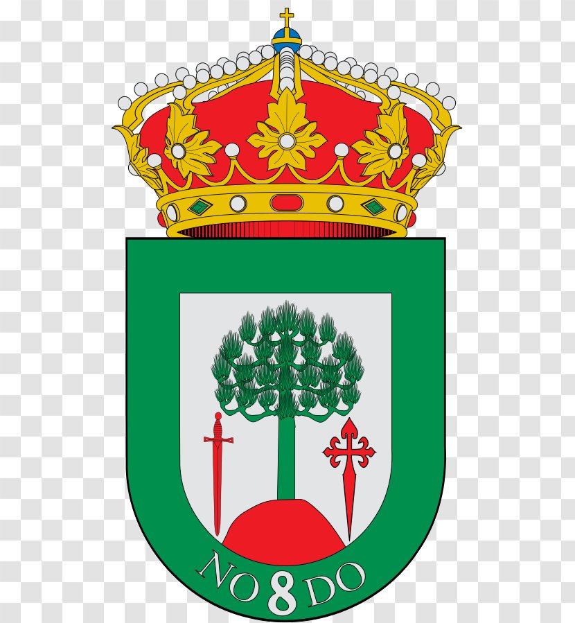 Turre Coat Of Arms Galicia Vert Field Azure - Escudo De La Ciudad Baeza Transparent PNG