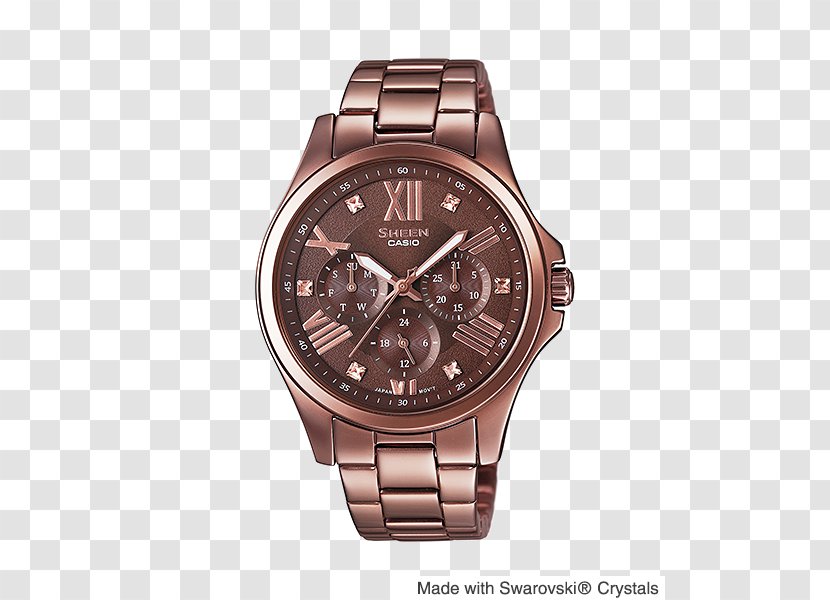 Casio Edifice Watch Clock Jewellery - Metal Transparent PNG