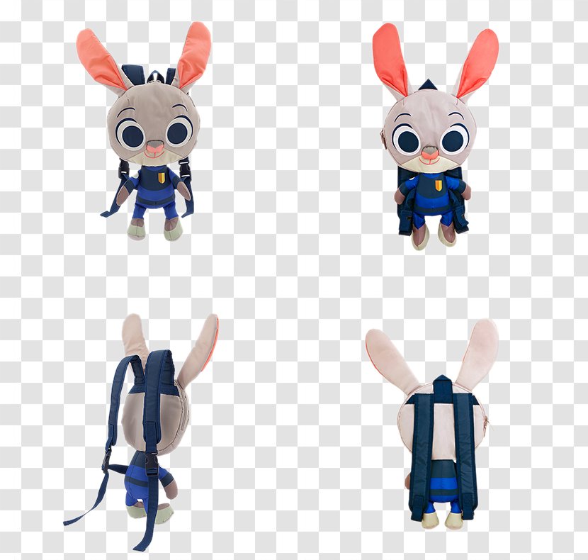 Hong Kong Disneyland Shanghai Disney Resort Lt. Judy Hopps Backpack The Walt Company - Rabbit Transparent PNG