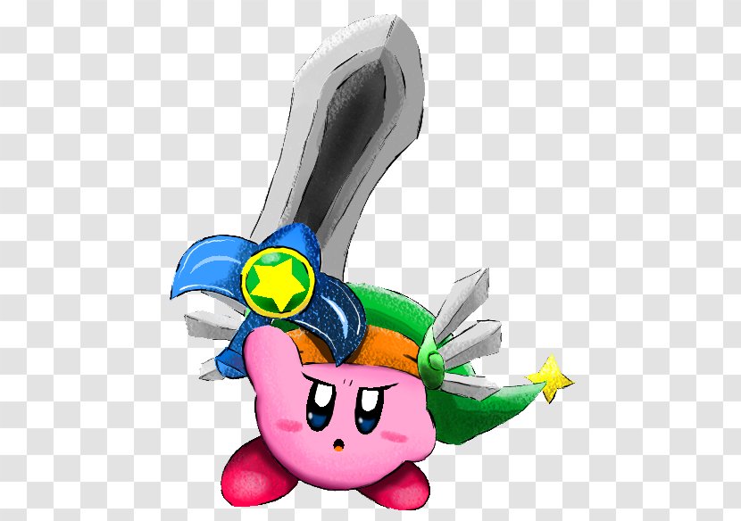 Kirby Super Star Ultra Sword Image Illustration Clip Art - Mythical Creature - Searching Transparent PNG