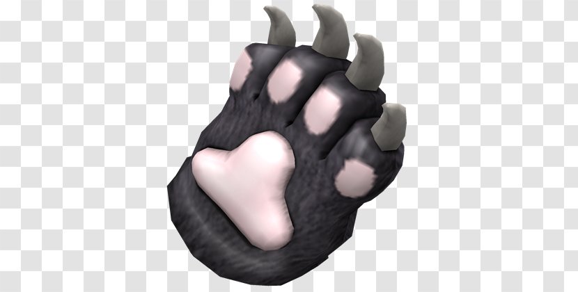 Roblox Cat Claw YouTube Paw - Heart Transparent PNG