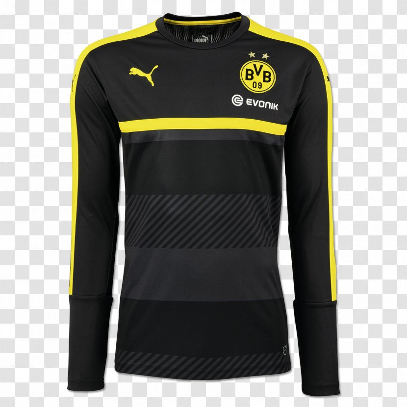 Borussia Dortmund Tracksuit T-shirt 2016–17 UEFA Champions League Knockout Phase - Jacket Transparent PNG