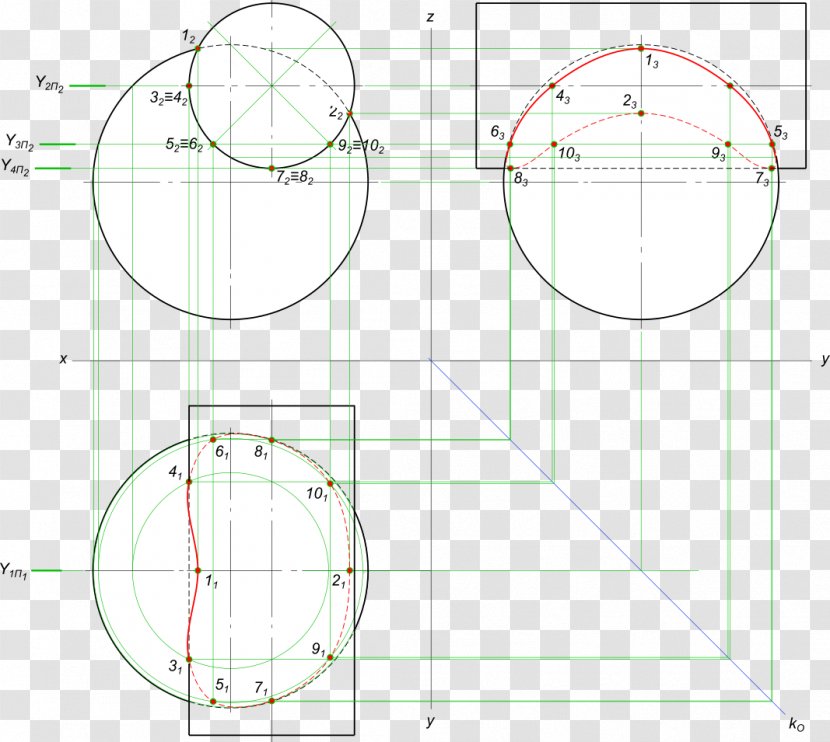 Point Surface Plane Drawing Sphere Transparent PNG