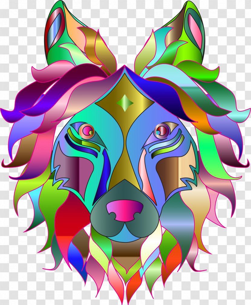Dog Clip Art - Headgear - Tribal Transparent PNG