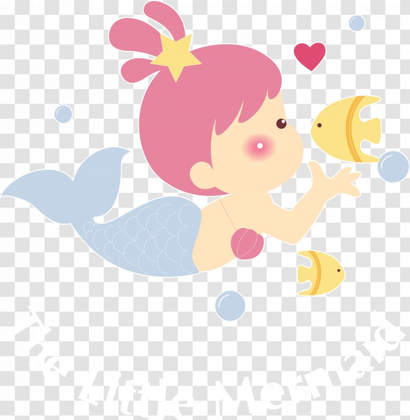 Swimming - Heart - Hand-painted Baby Pool Transparent PNG
