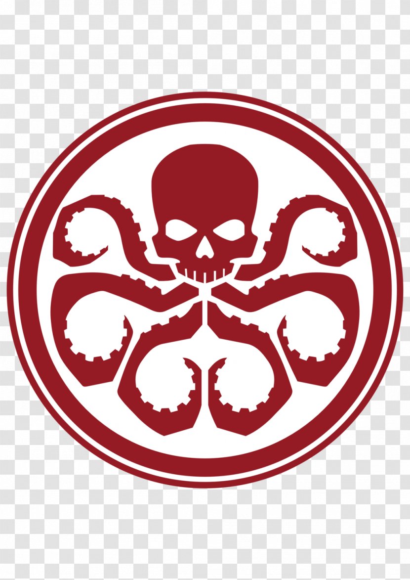Captain America Red Skull Hydra Marvel Cinematic Universe Logo Transparent PNG