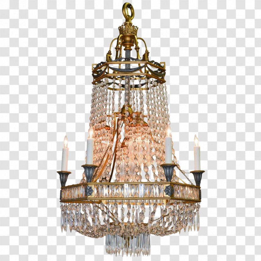 Chandelier Lighting Glass Light Fixture Candle - Ceiling - European Crystal Chandeliers Transparent PNG
