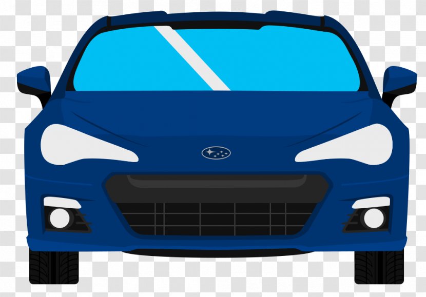 Sports Car Subaru Impreza Door - Blue - Family Glass Transparent PNG
