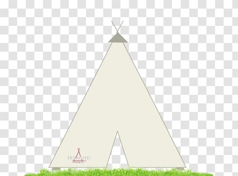 Triangle Line Wood Pyramid - Grass - Teepee Tent Transparent PNG