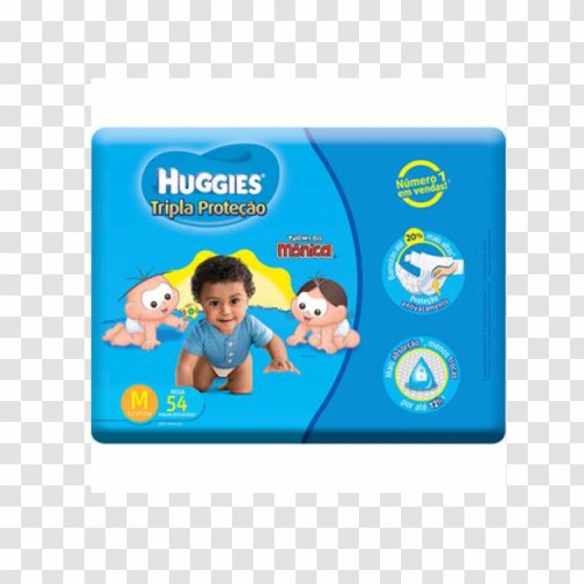 Diaper Huggies Monica Infant Disposable - Free Market - Fralda Transparent PNG