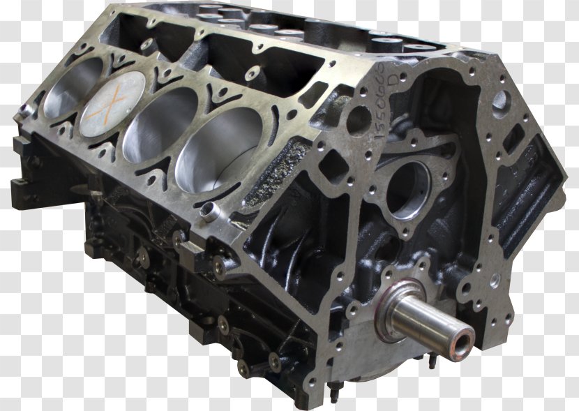 LS Based GM Small-block Engine Short Block SDPC Raceshop Metal Transparent PNG