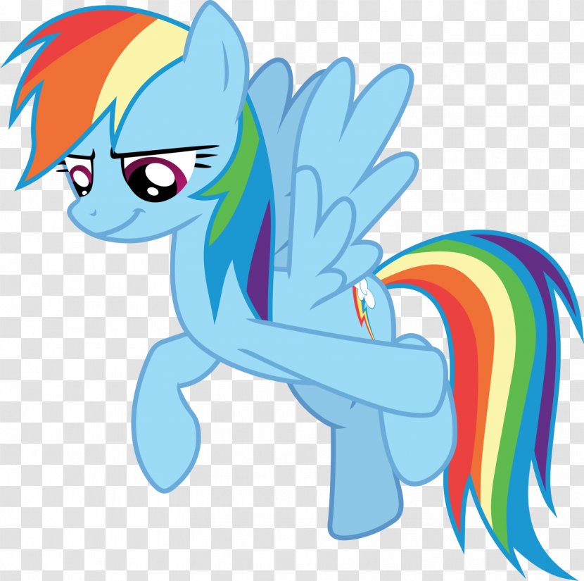 Rainbow Dash Horse Sunset Shimmer Pony Art - Tail Transparent PNG