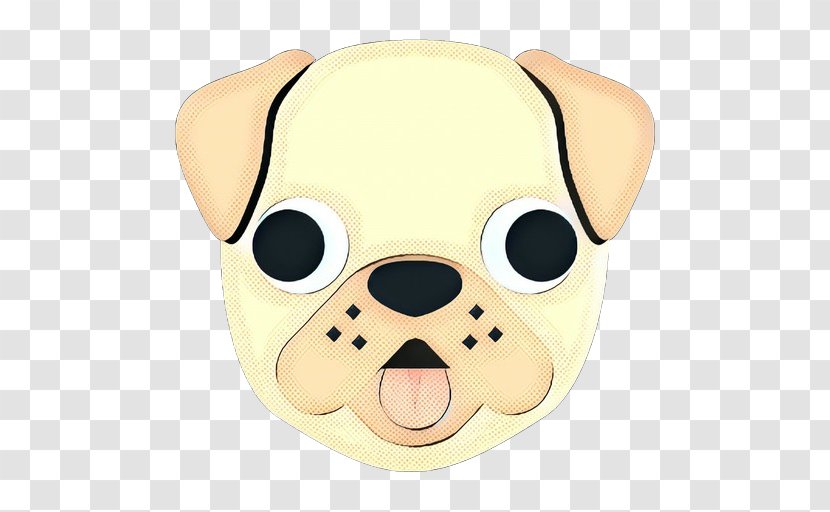 Cartoon Snout Head Nose Dog - Nonsporting Group Mask Transparent PNG