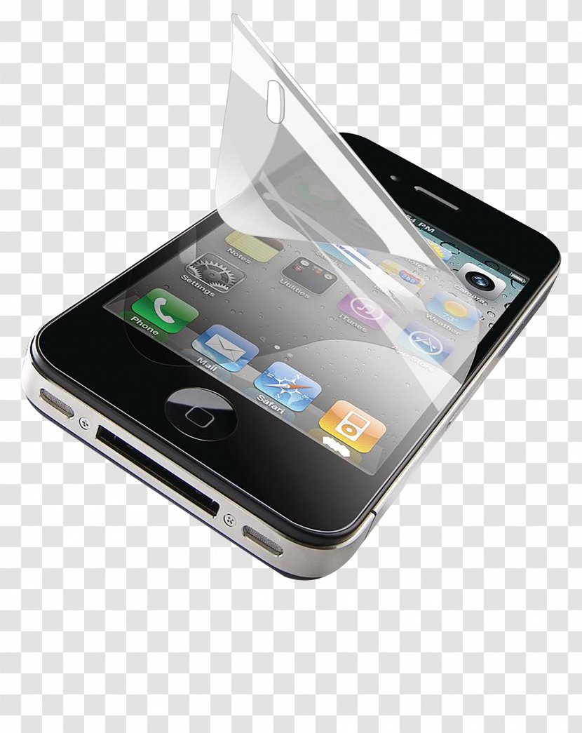 IPhone 5 IPad Screen Protector Computer Monitor Smartphone - Gadget - Apple Mobile Phone Film Transparent PNG