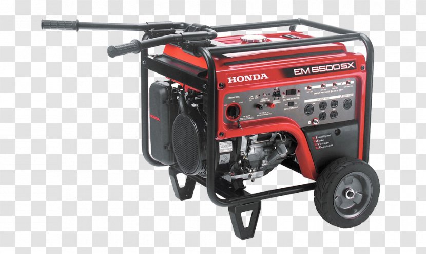 Honda Power Equipment EM6500S EM6500 Electric Generator 2014 Accord - Generators Of South Daytona Transparent PNG