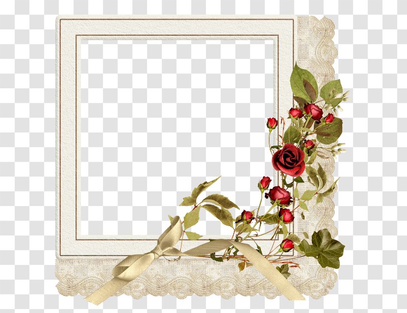 Paper Digital Scrapbooking Clip Art - Garden Roses - OLD PAGE Transparent PNG