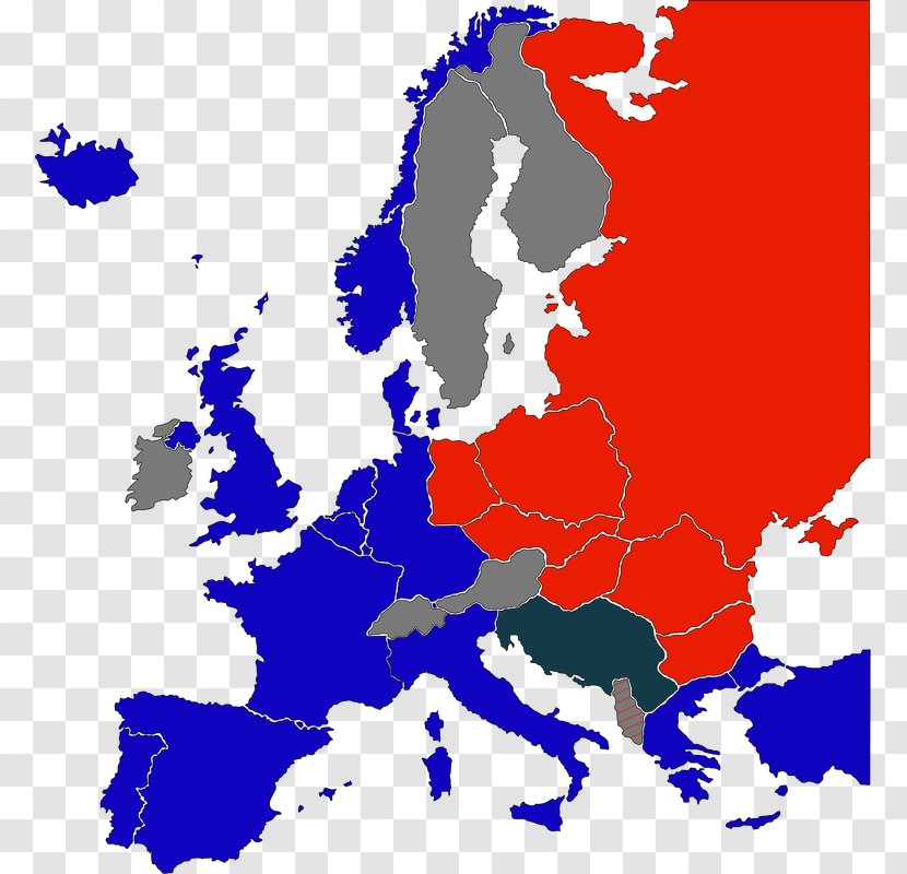 Central And Eastern Europe Second World War Western Aftermath Of II - Warsaw Pact - Spill Transparent PNG