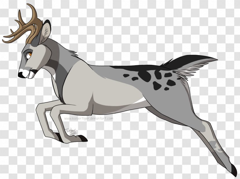 White-tailed Deer Mule Drawing Art - King Of Animals Transparent PNG