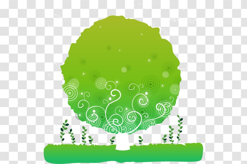 Circle - Sphere - Vector Green Trees Transparent PNG