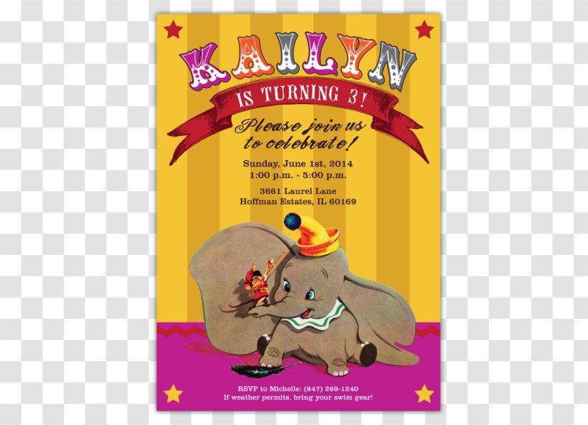 YouTube Dumbo The Walt Disney Company Film Greeting & Note Cards - Elephantidae - Youtube Transparent PNG