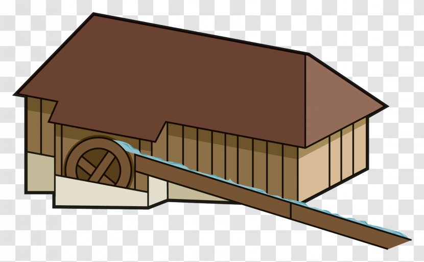 House Roof Architecture Shed Log Cabin - Cartoon Garage Transparent PNG