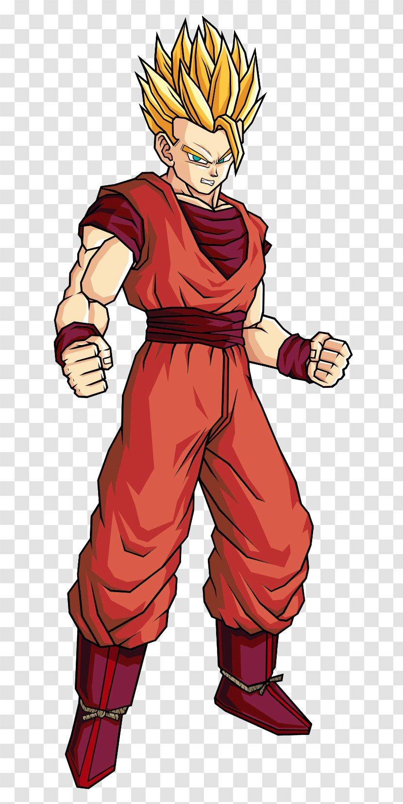 Gohan Goku Trunks Vegeta Goten - Cartoon Transparent PNG