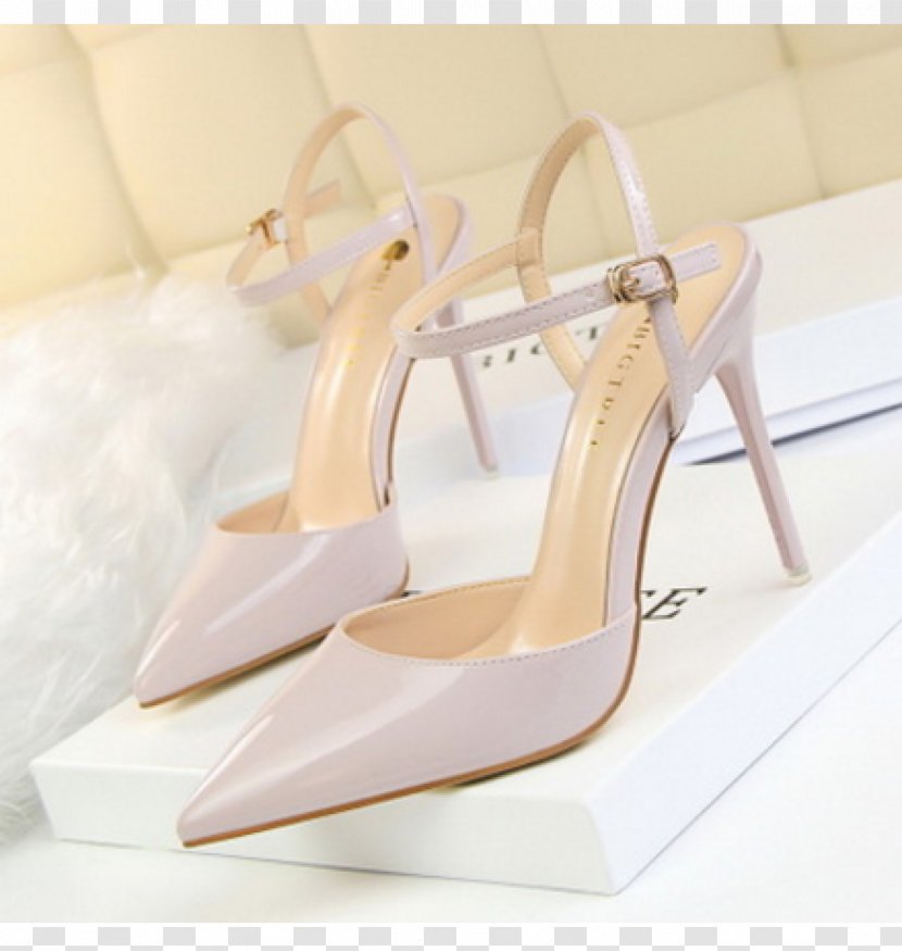 High-heeled Shoe Slipper Sandal Court Transparent PNG