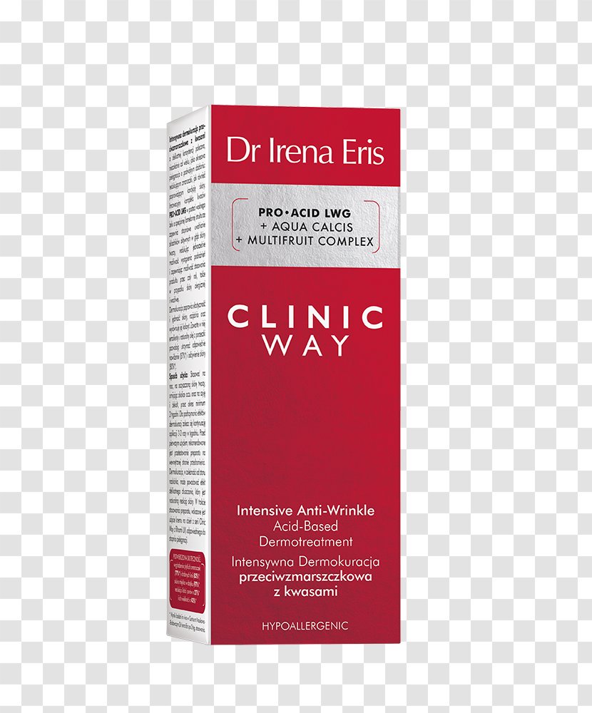 Pharmacy Lotion Dr Irena Eris Cosmetics Krem - Clinic - Carmex Transparent PNG