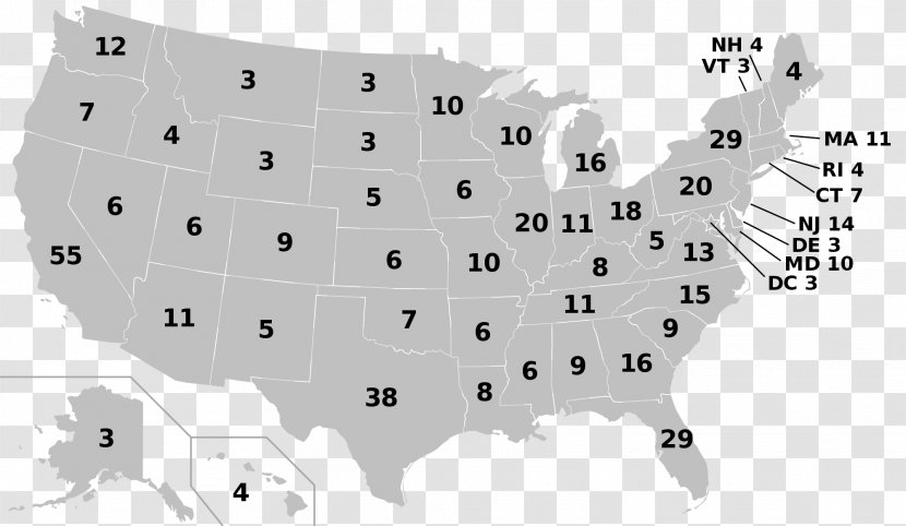 US Presidential Election 2016 United States Election, 2012 2004 Electoral College - Point - President India 2017 Transparent PNG