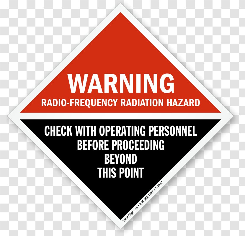 Hazard Radio Frequency Sign Fire Extinguishers Label - Organization - Safety Warning Transparent PNG