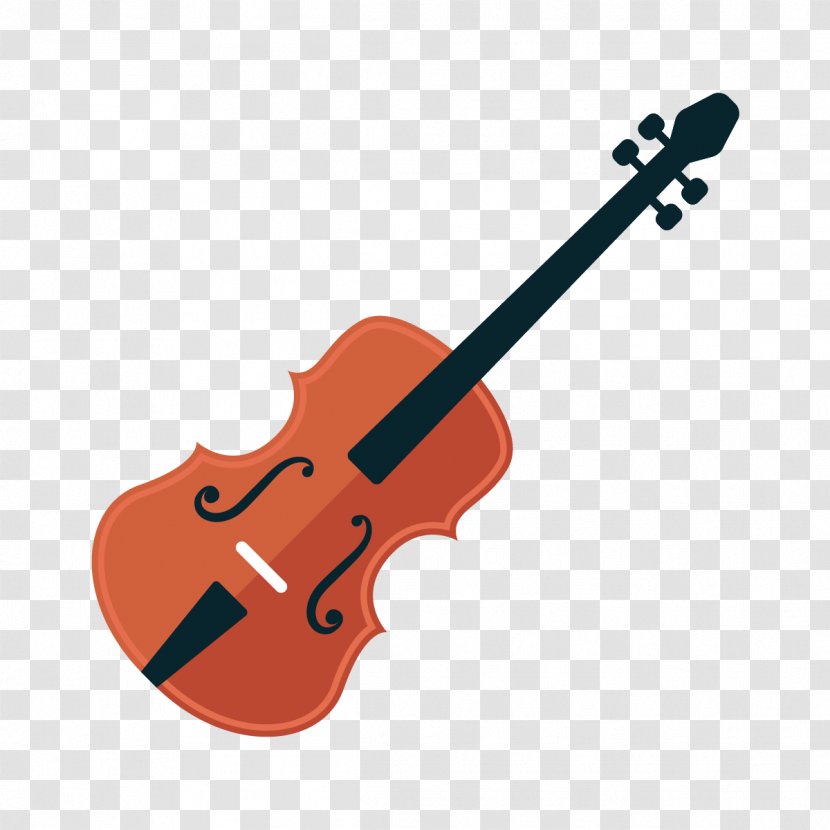 Erhu Violin Musical Instrument Pipa - Silhouette - Cartoon Transparent PNG