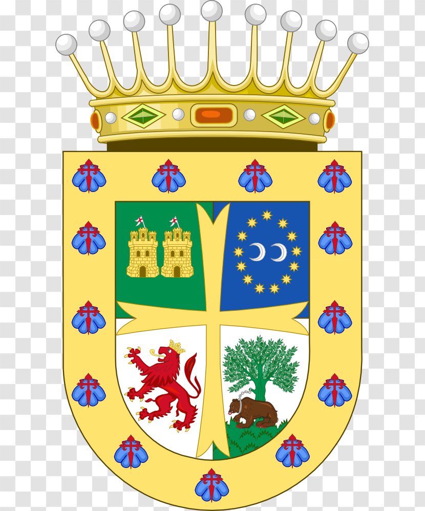 Coat Of Arms Spain Clip Art Heraldry - Area Transparent PNG