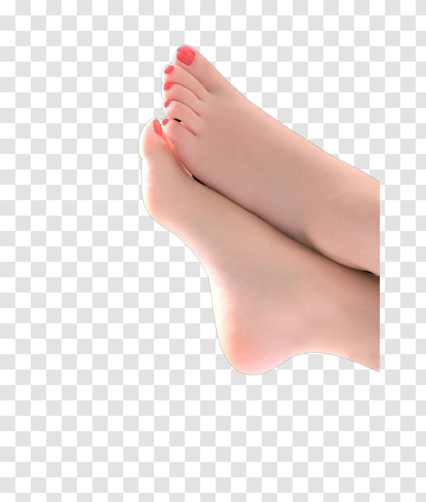 Nail Art Foot - Frame Transparent PNG