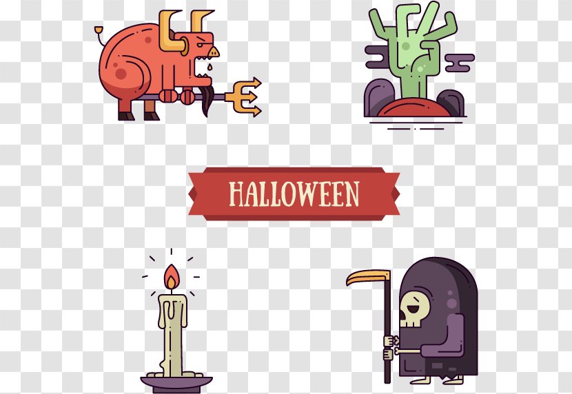 Halloween Photography Clip Art - Heart - Monster Vector Material Transparent PNG