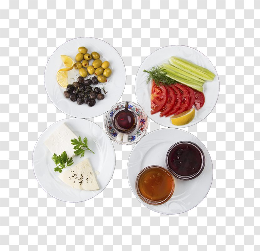Breakfast Vegetarian Cuisine Mevlevi Sofrası Restaurant Milk Dish - Platter Transparent PNG