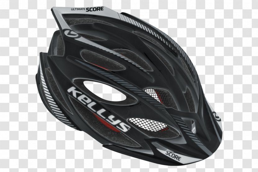 Bicycle Helmets Kellys Black - Lacrosse Helmet Transparent PNG