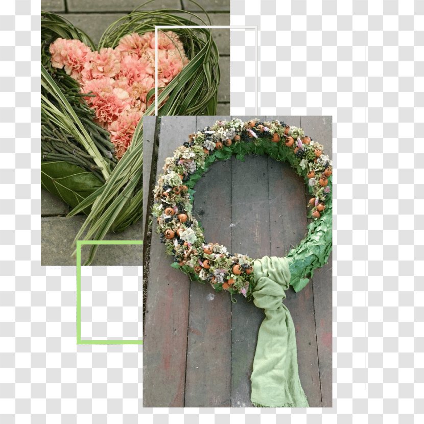 Floral Design Fiori E Idee Marilena Wreath Flower All Saints' Day - Mourning Transparent PNG