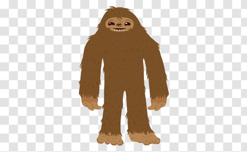 Bigfoot Gorilla Illustration Vector Graphics - Restart Infographic Transparent PNG