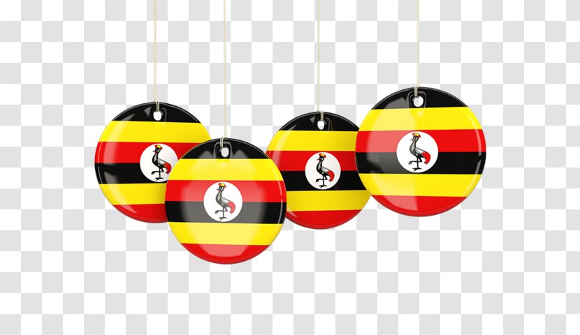 Flag Of Uganda 諾基亞 Christmas Ornament - Nokia Lumia 635 Transparent PNG