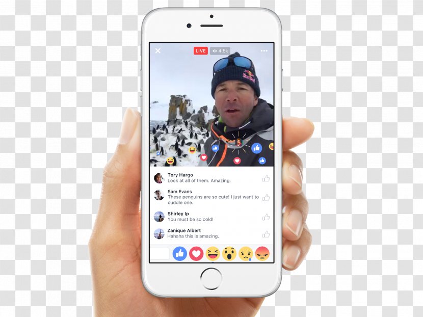 Streaming Media Facebook Live Video Television - Thumb Transparent PNG