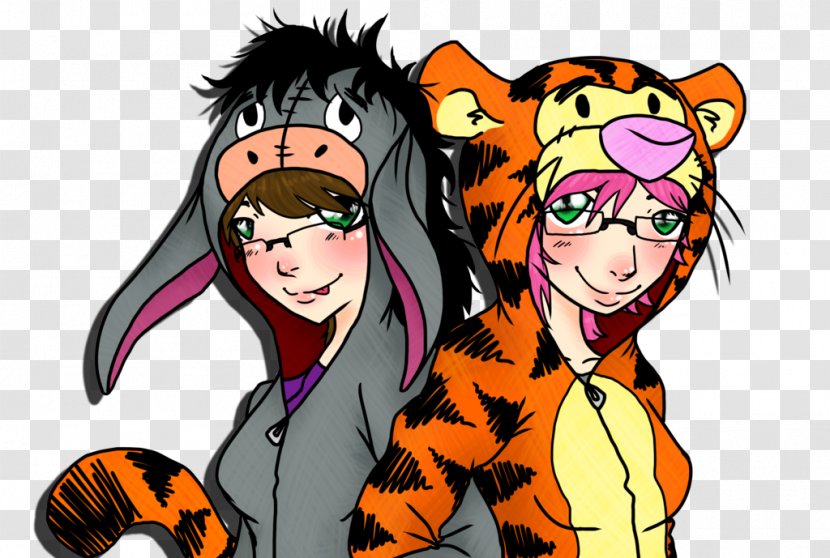 Eeyore Tigger Character Art - Cartoon Transparent PNG