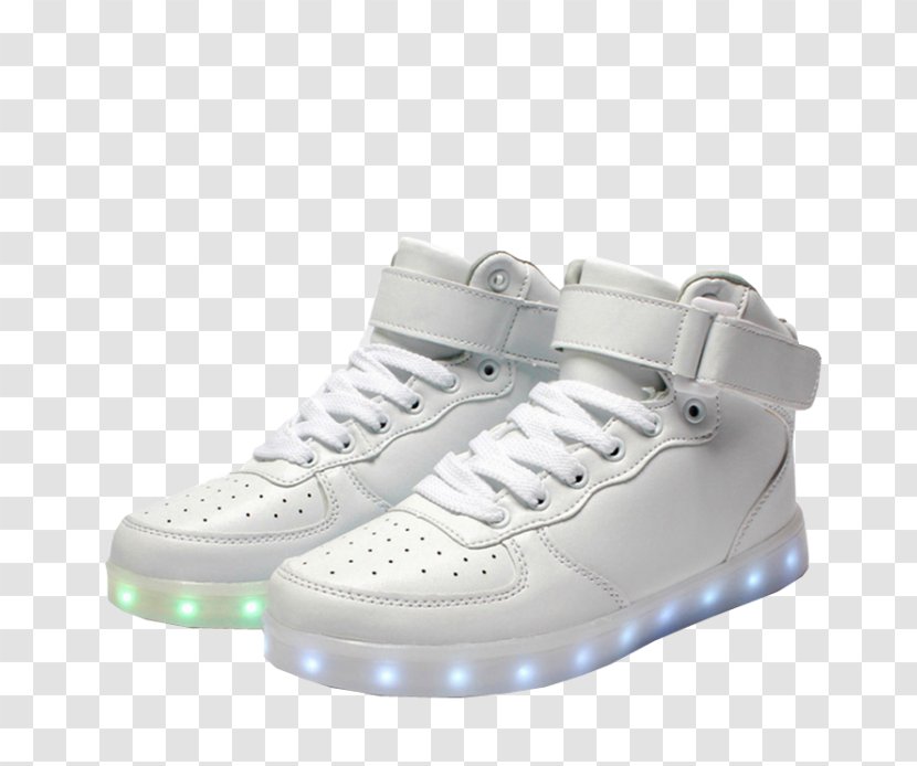 Sneakers Light-emitting Diode Shoe Size - Woman - Light Transparent PNG
