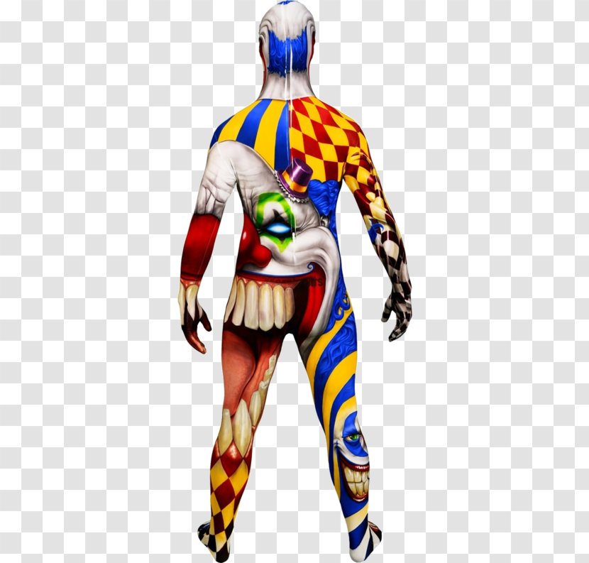 Evil Clown Costume Morphsuits Joker - Joint - Jester Suit Transparent PNG